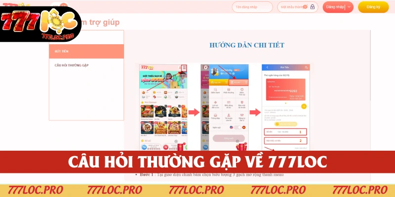 Giải đáp băn khoăn xoay quanh hoạt động của 777LOC