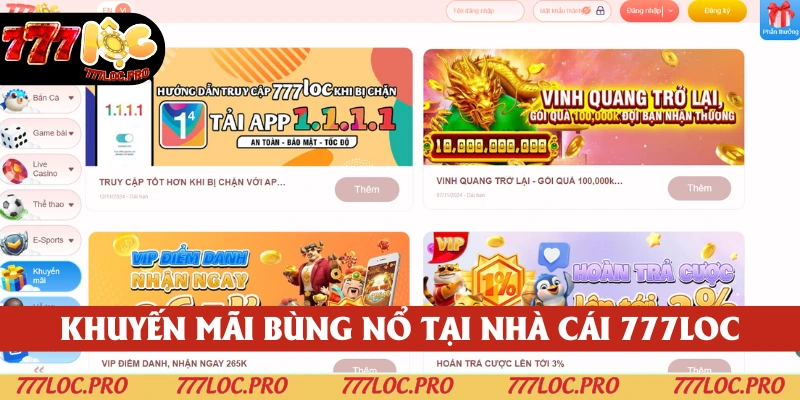 Người chơi mới được tặng thưởng tham gia hấp dẫn